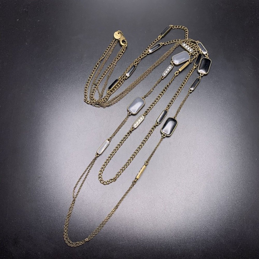 Ann Taylor Loft Long Layered Necklace